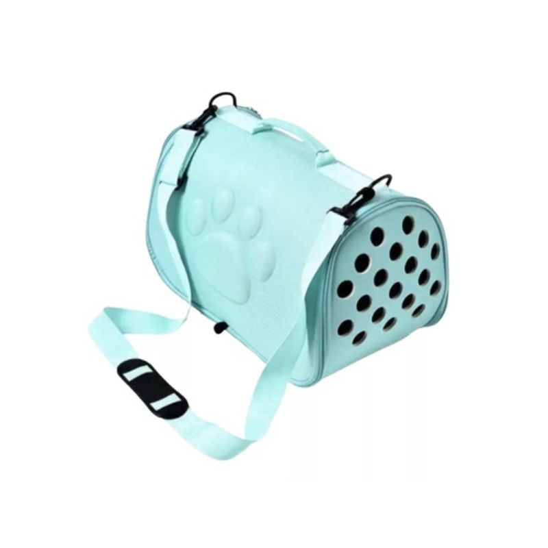 WUUFU - Bolso Maletin Guacal Mascotas Perro Gato Plegable Azul