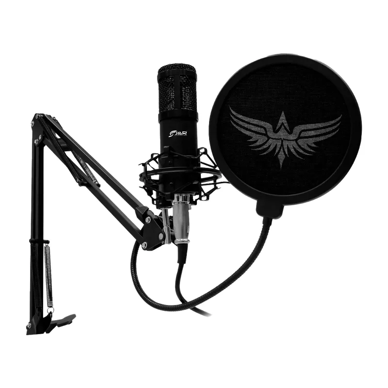 JYR TECHNOLOGY - MICRÓFONO PROFESIONAL + AUDIO MIXER JYR MCJR-009