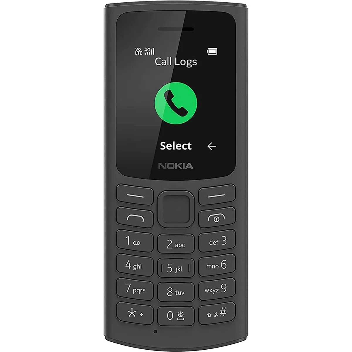 NOKIA - Celular Nokia 105 4G 128MB 48MB RAM Negro