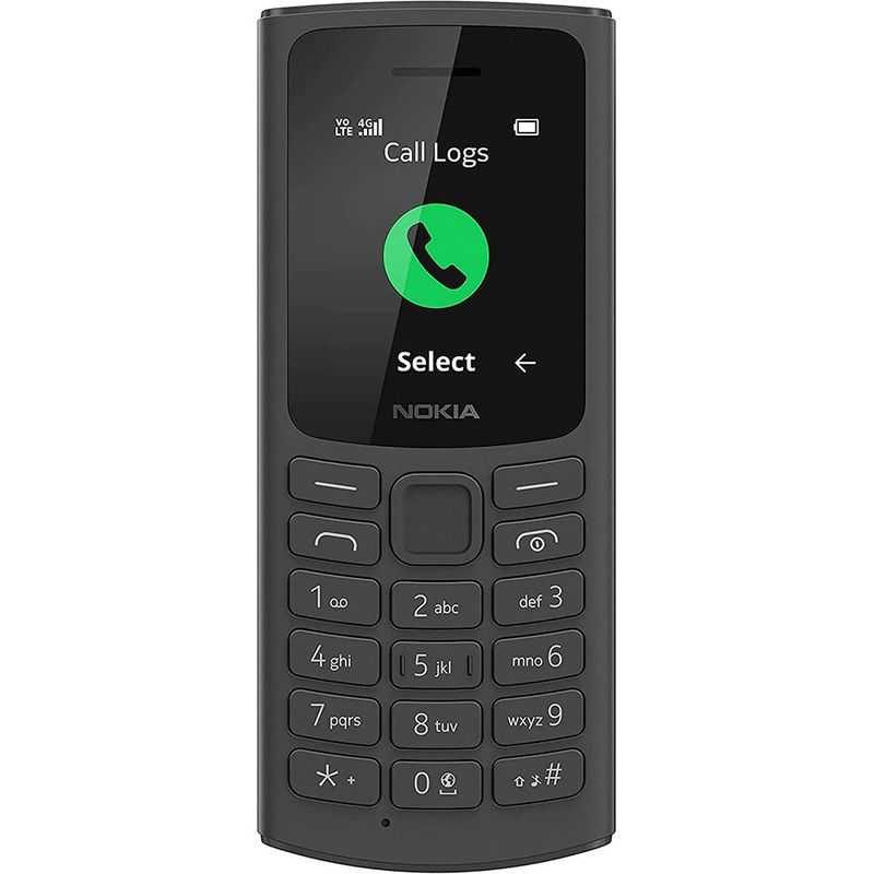 NOKIA - Celular Nokia 105 4G 128MB 48MB RAM Negro