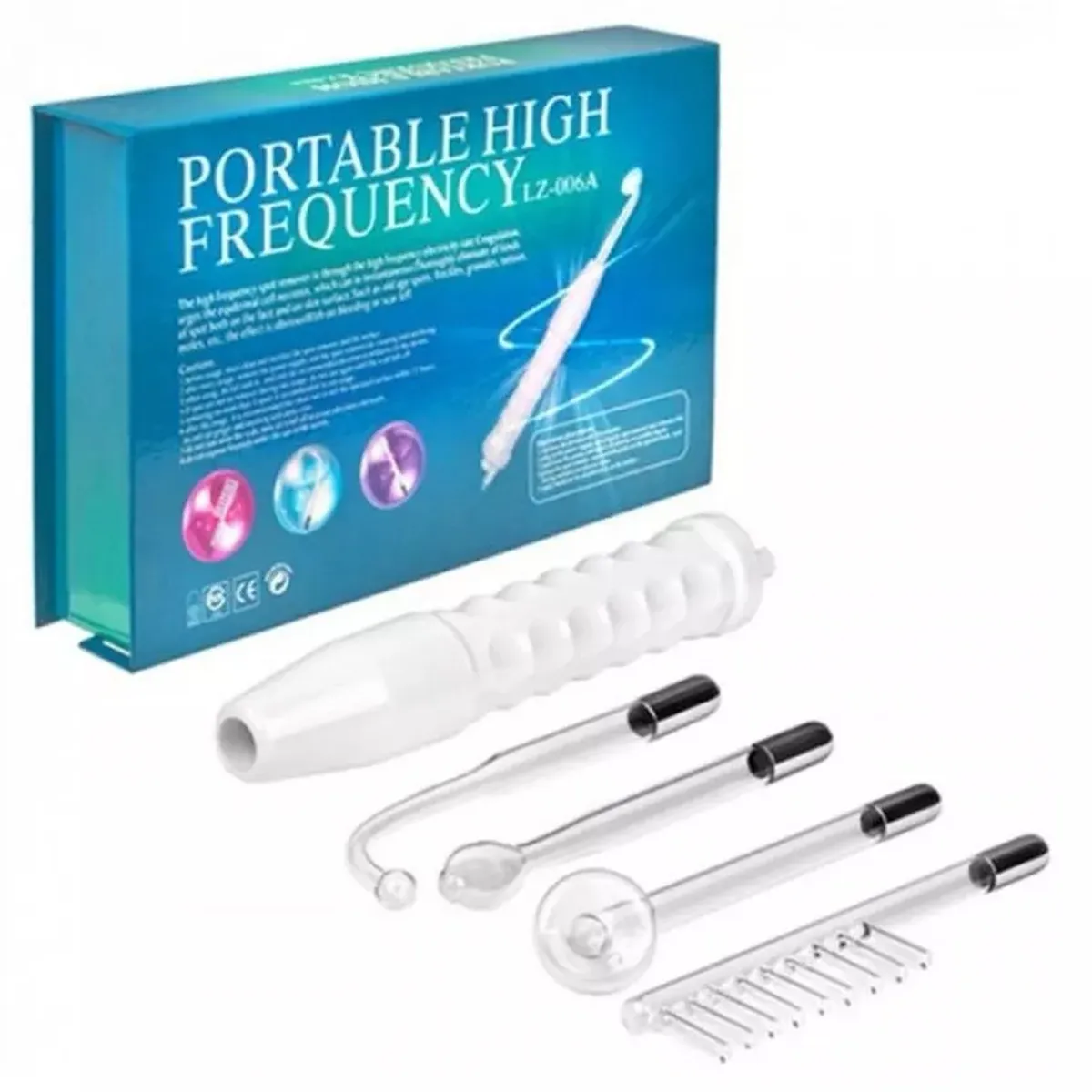 ONE PIXEL - Alta Frecuencia Portátil Facial Y Corporal 4 Electrodos