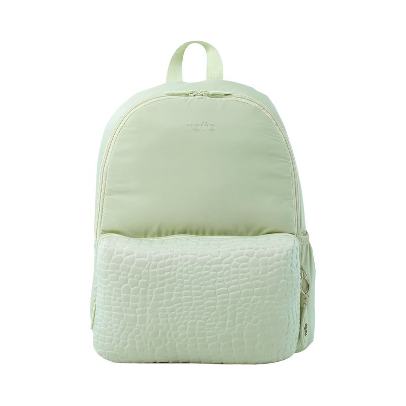 TOTTO - Morral Universitario Porta PC 13" Palencia Verde Mujer
