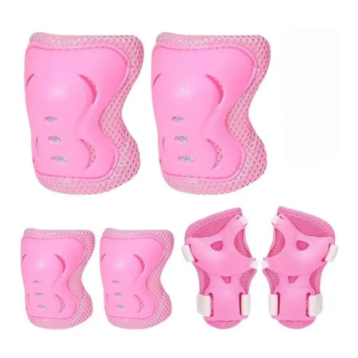 GENERICO - Kit Protección Patinaje Set Codera Muñequera Rodillera Niños