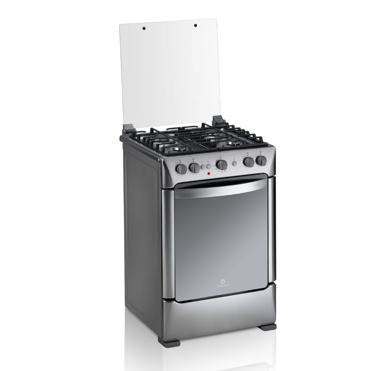 INDURAMA - Estufa De Piso Indurama GRANADA 24" 4 Puestos Grill