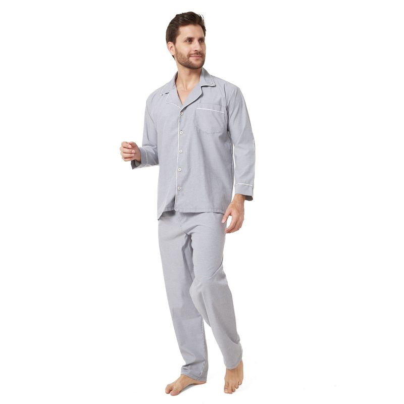 SANTANA - Pijama Hombre Carlos Gris