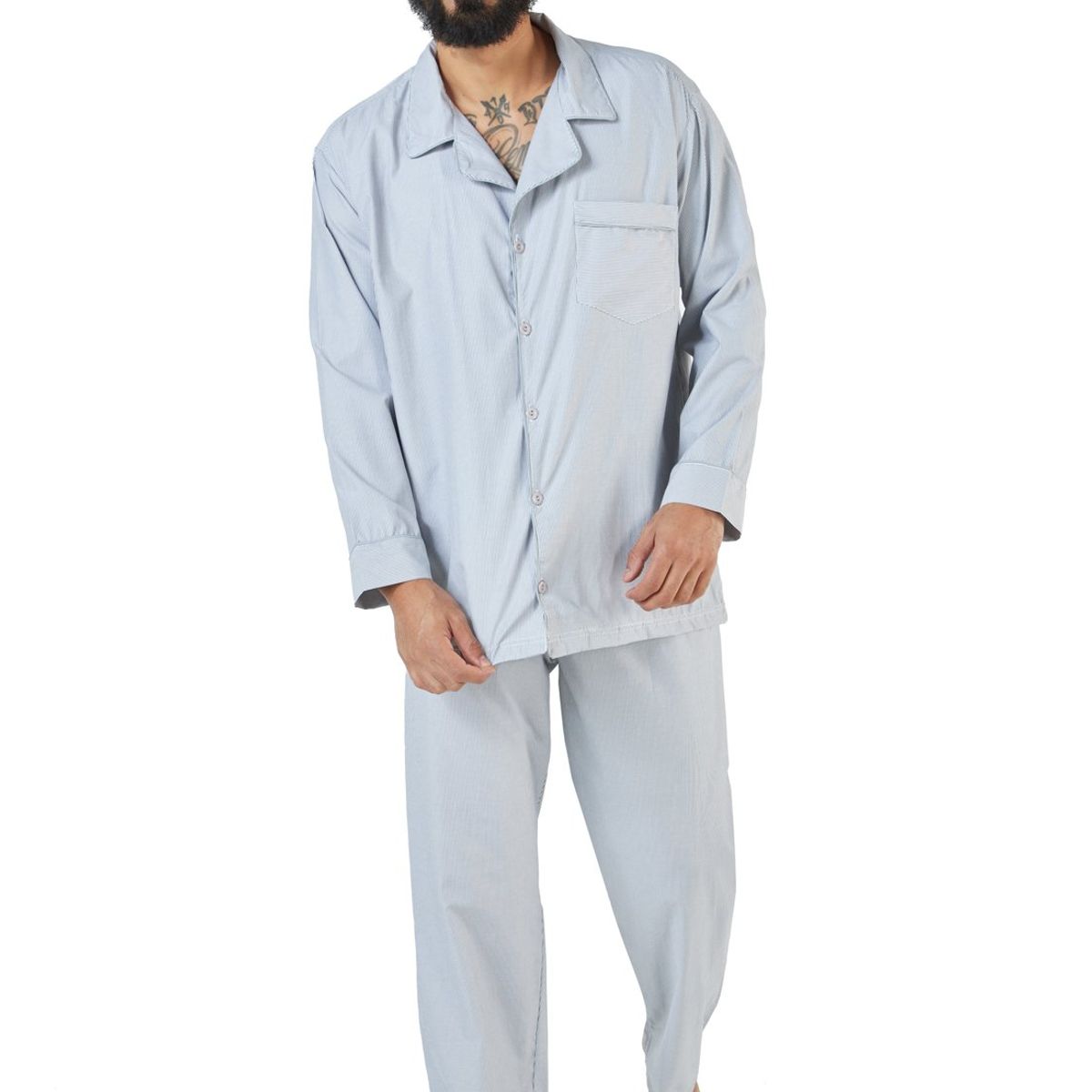 SANTANA - Pijama Hombre Carlos Gris