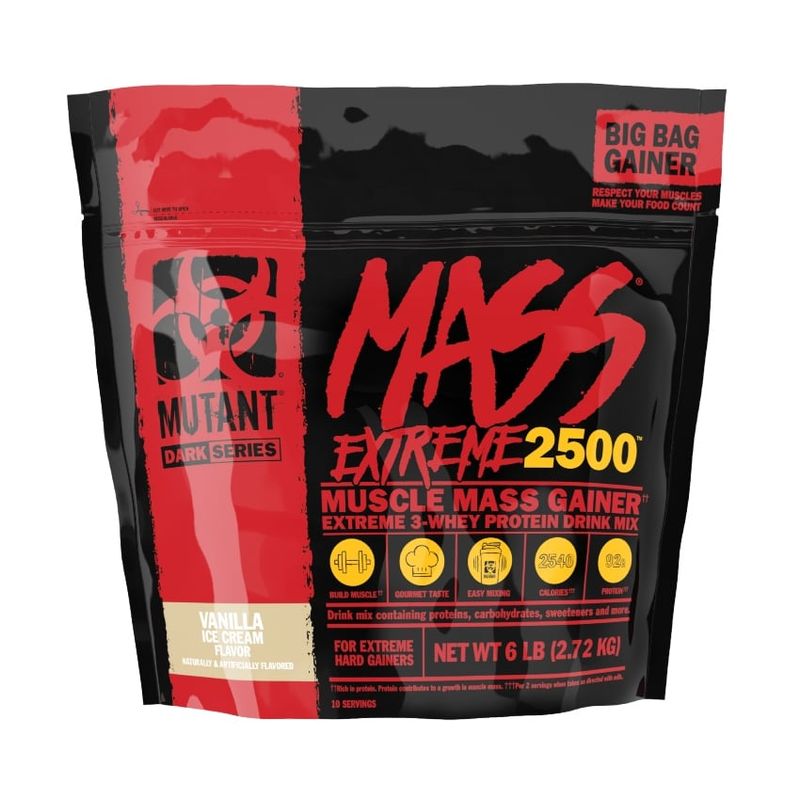 MUTANT - Mutant Mass Extreme 2500 6 Libras - Vainilla Ice Cream