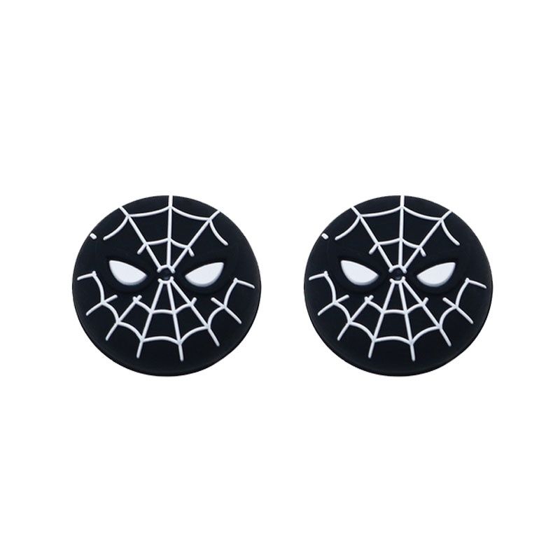 GENERICO - Grips Analogo  X2 Ps4 Ps5 Xbox One Series   Spiderman Negro.