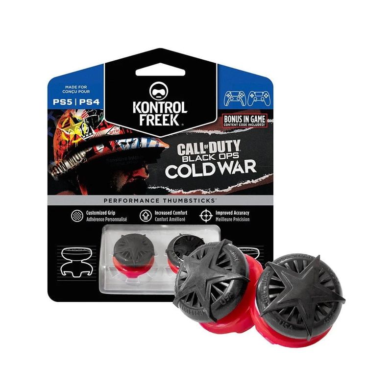 GENERICO - Kontrolfreek PS4/PS5 Agarre Antideslizante  Cod Black Ops Cold War