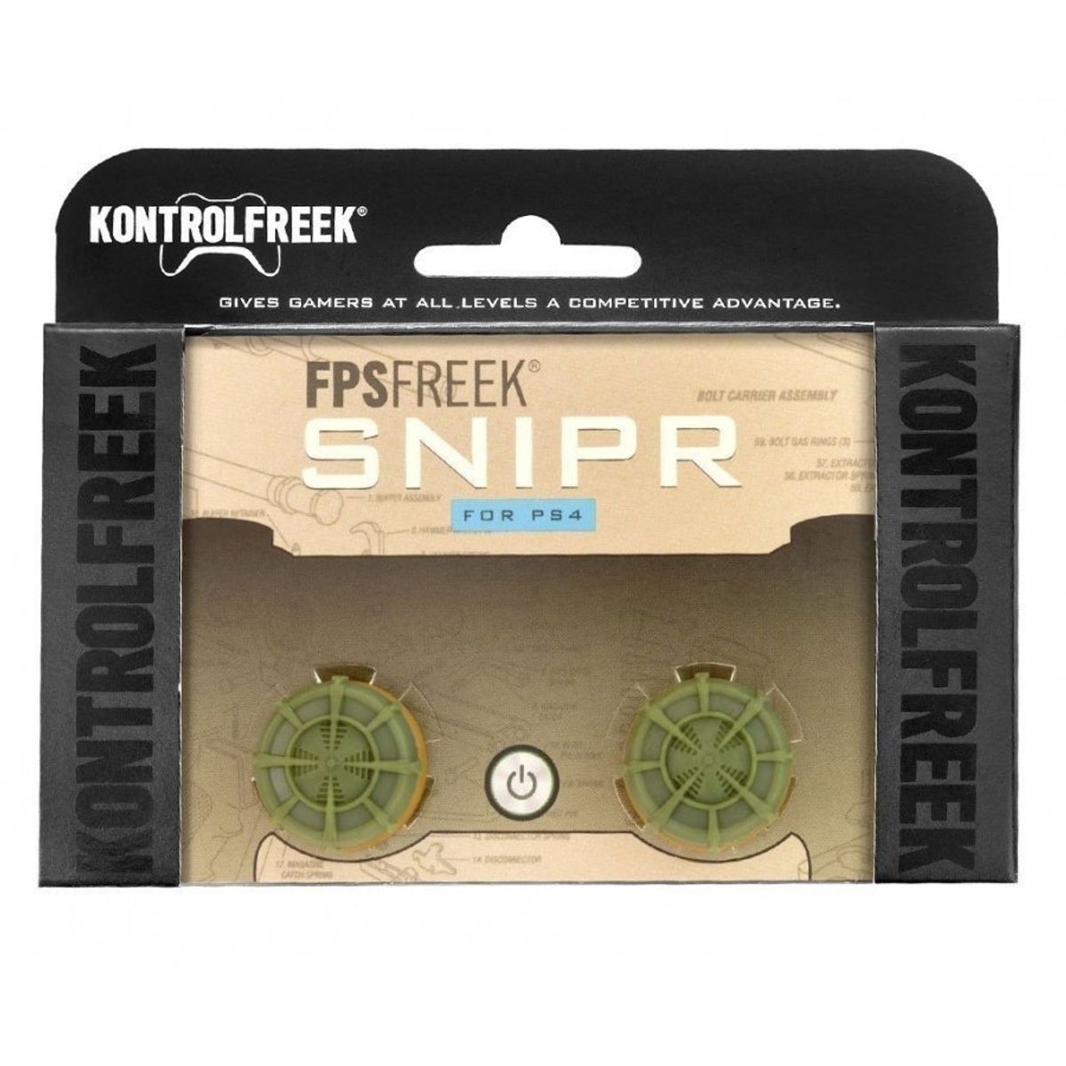 GENERICO - Kontrolfreek PS4/PS5 Agarre Antideslizante  Sniper