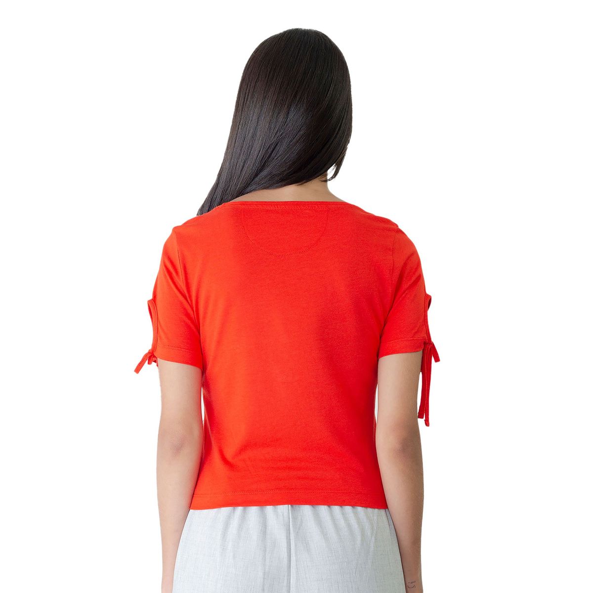 DKNY - Blusa Zes Dkny para Dama Naranja