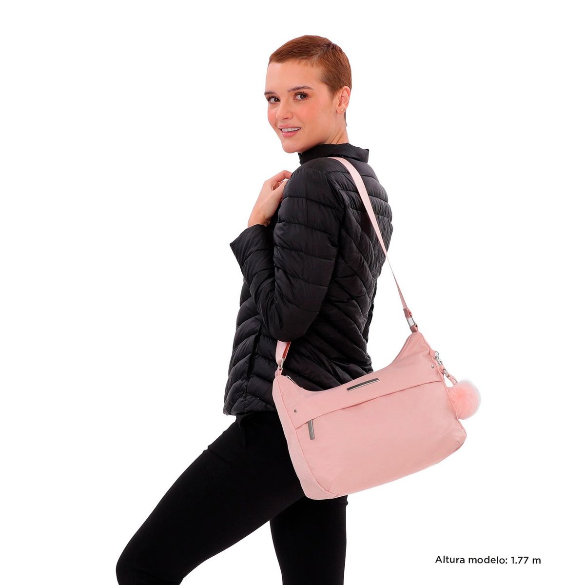 TOTTO - Bolso Mujer Porta Tableta 10" Adelaide 1 2.0 Rosado