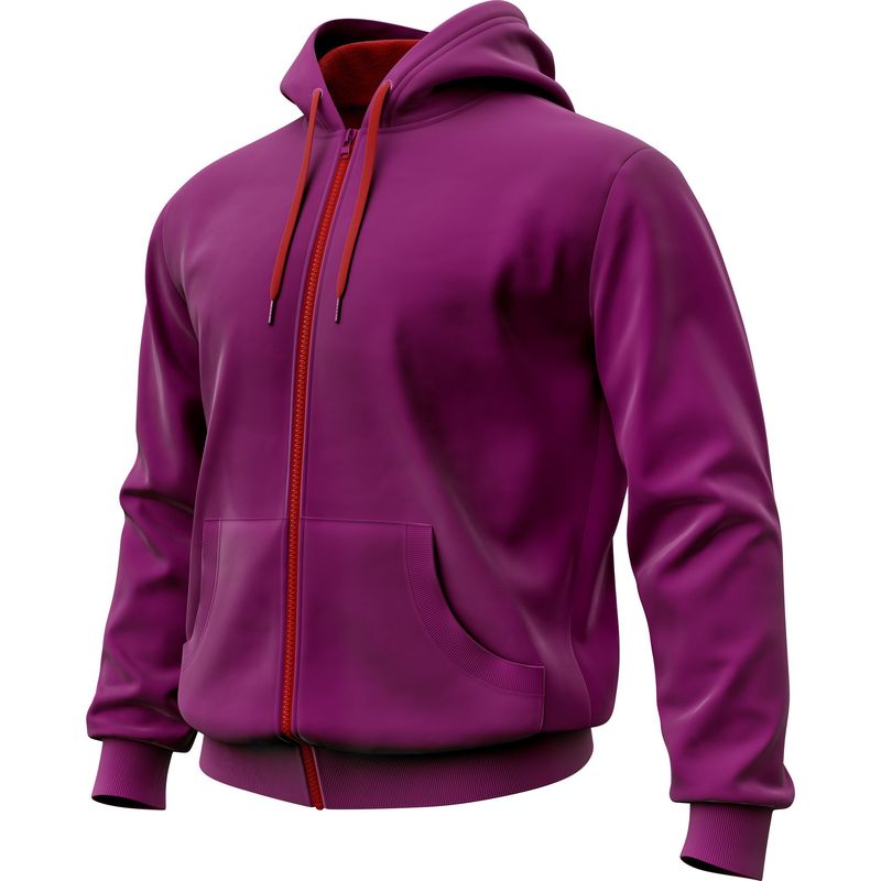 SEVEN ONE - Hoodie Buzo con cremallera Algodon Perchado 280Gr  Seven One - Hombre