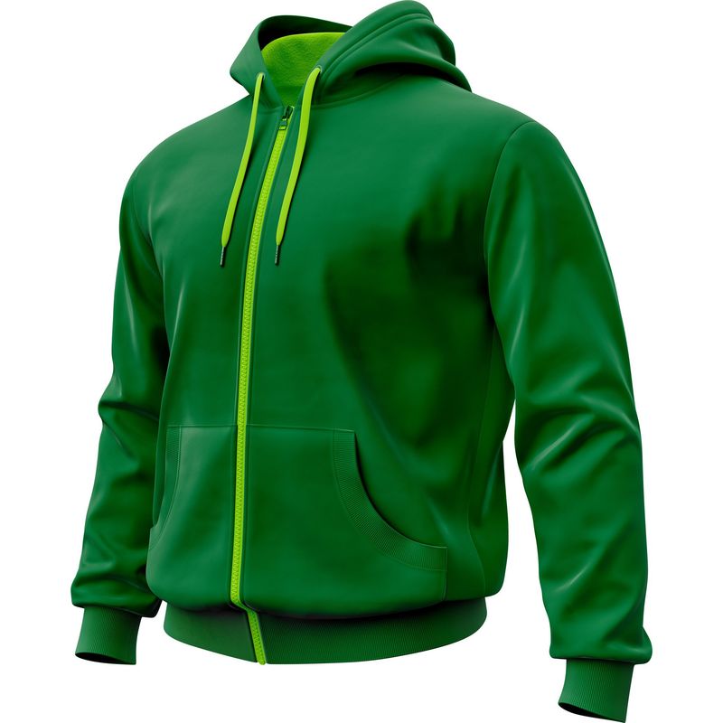 SEVEN ONE - Hoodie Buzo con cremallera Algodon Perchado 280Gr  Seven One - Hombre
