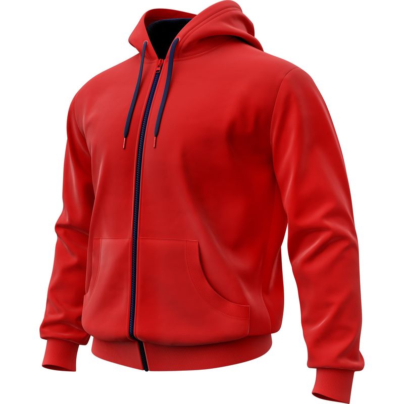 SEVEN ONE - Hoodie Buzo con cremallera Algodon Perchado 280Gr  Seven One - Hombre