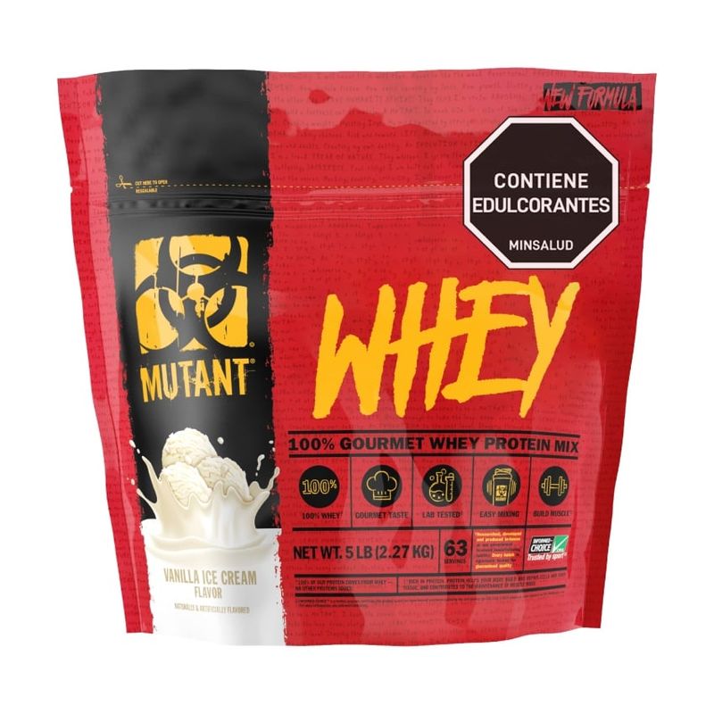 MUTANT - Mutant Whey 5 Libras - Vainilla Ice Cream