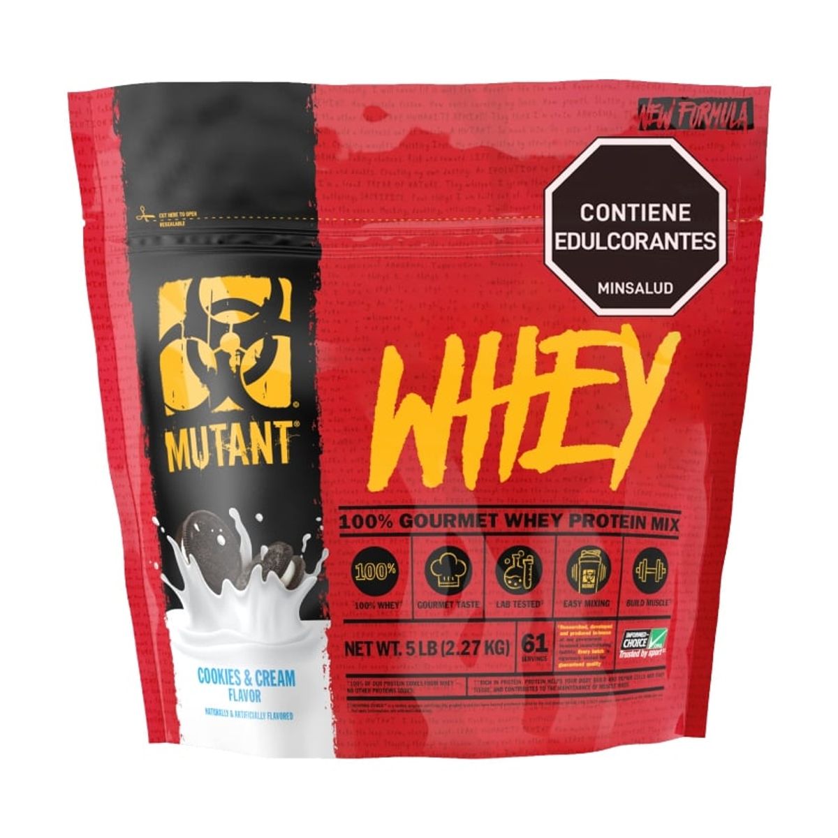 MUTANT - Mutant Whey 5 Libras - Cookies and Cream