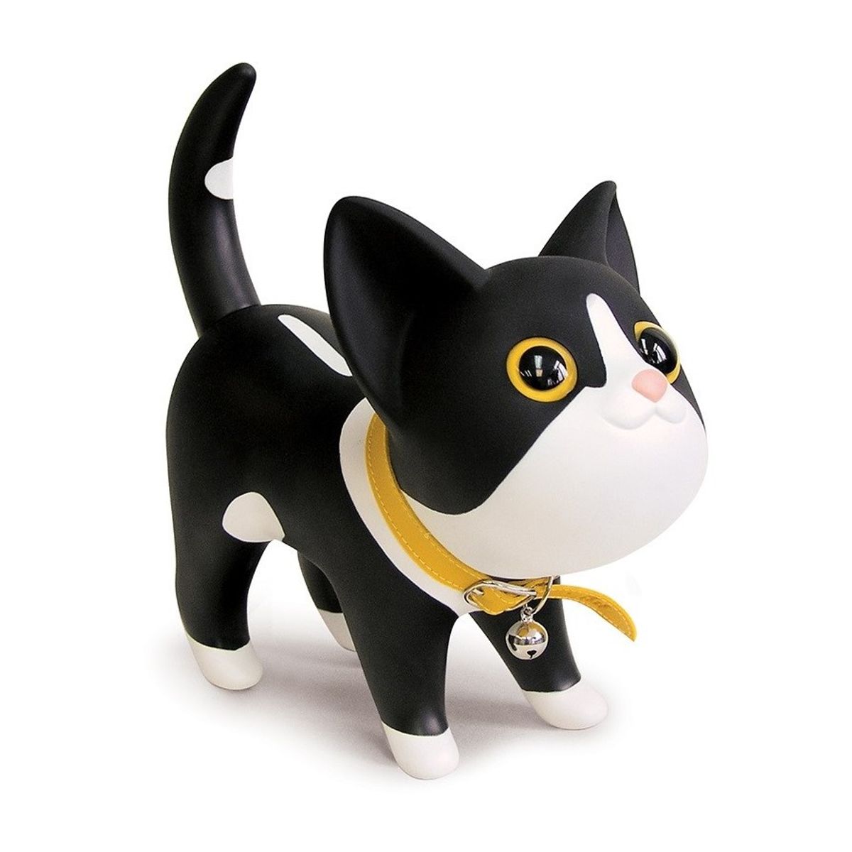 GENERICO - Alcancía Gato Negro Mancha Blanca LQT Design