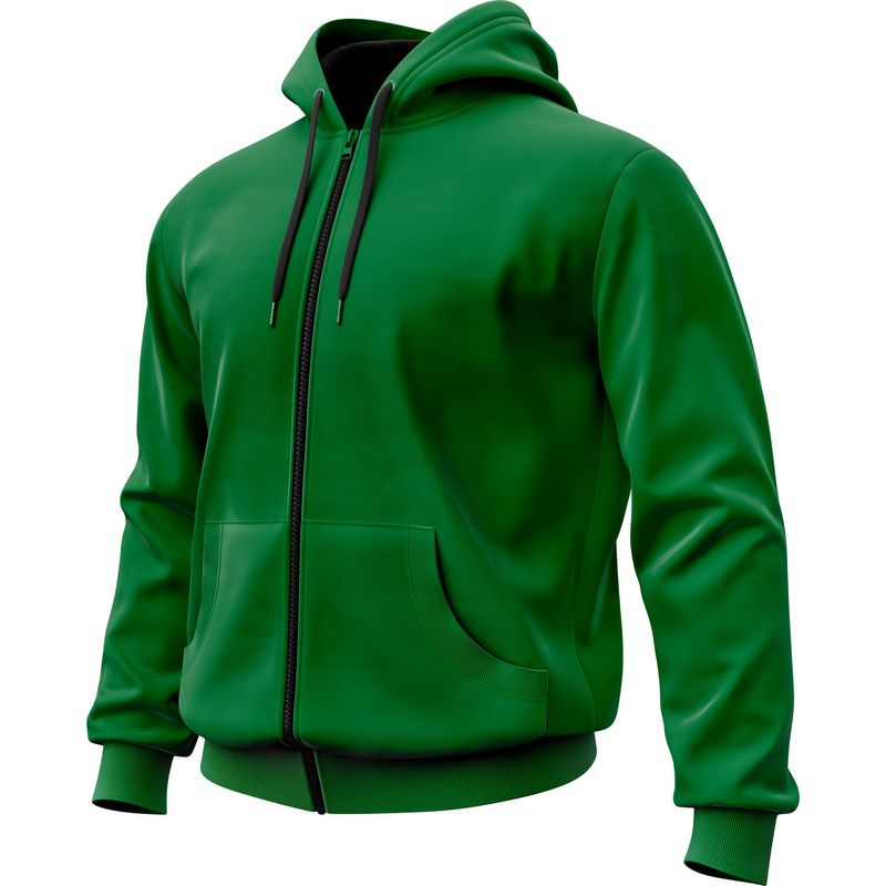SEVEN ONE - Hoodie Buzo con cremallera Algodon Perchado 280Gr  Seven One - Hombre