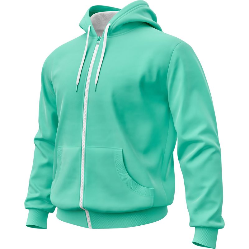 SEVEN ONE - Hoodie Buzo con cremallera Algodon Perchado 280Gr  Seven One - Hombre
