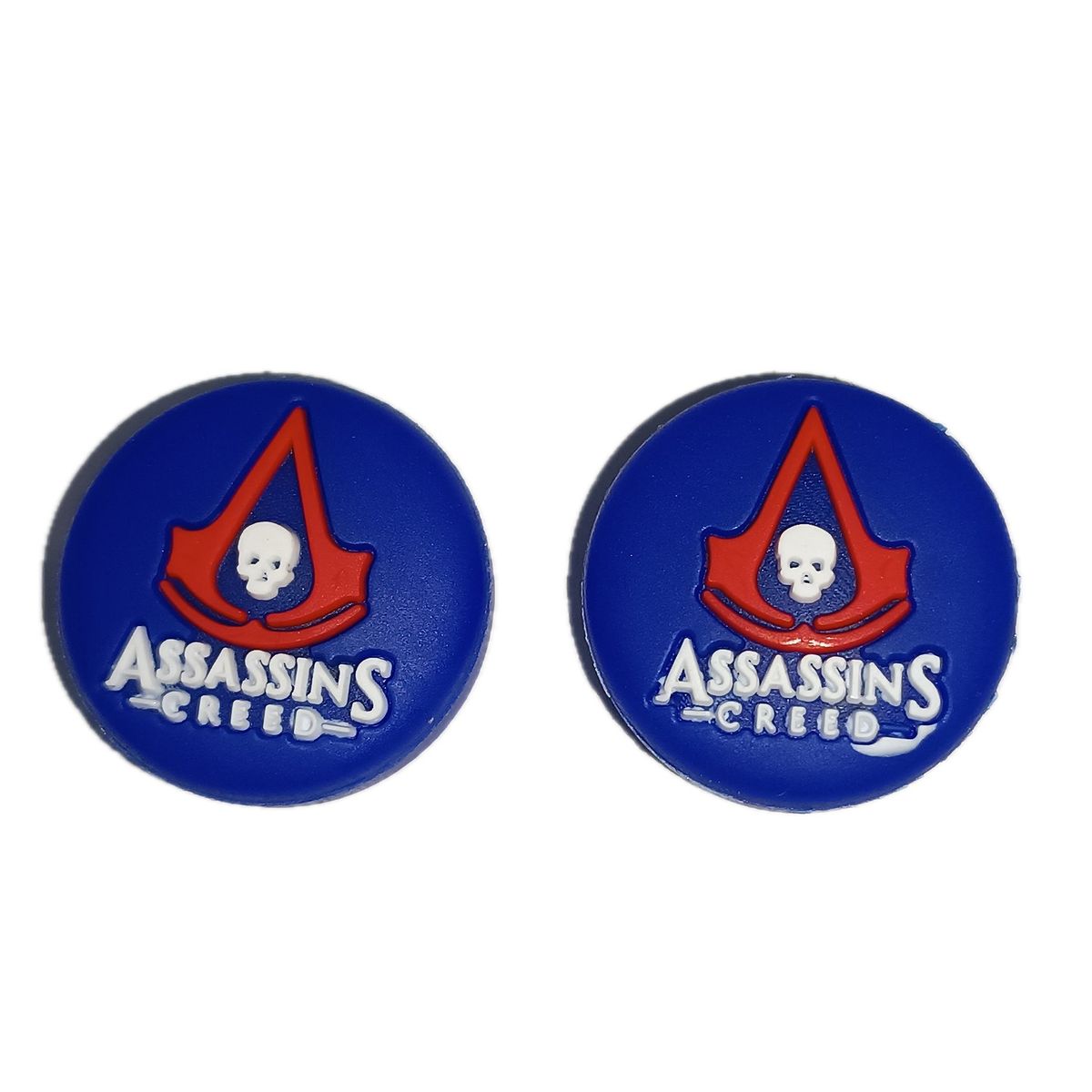 GENERICO - Protector Análogo Grips AAA Resistente  Assassins Creed - Azul