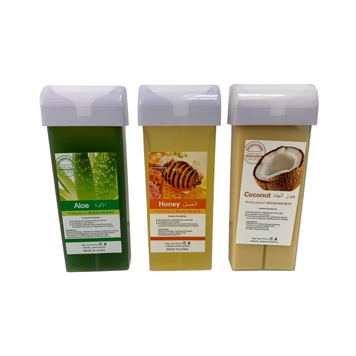 GENERICO - Repuesto Cera Depilatoria Para Roll-on De 100gr