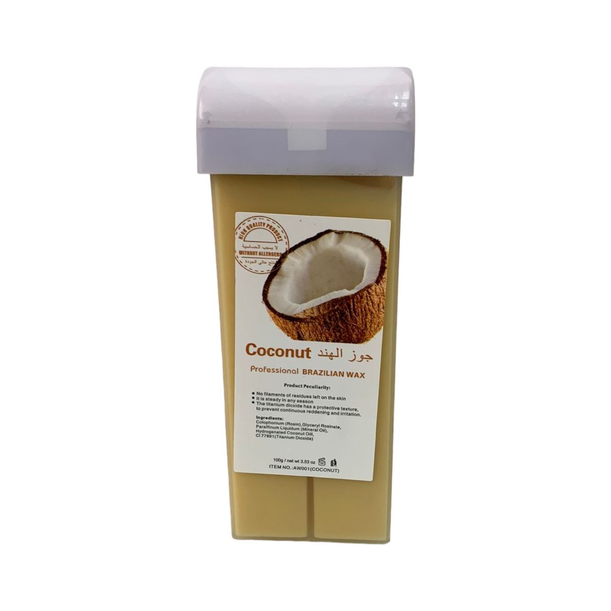 GENERICO - Repuesto Cera Depilatoria Para Roll-on De 100gr