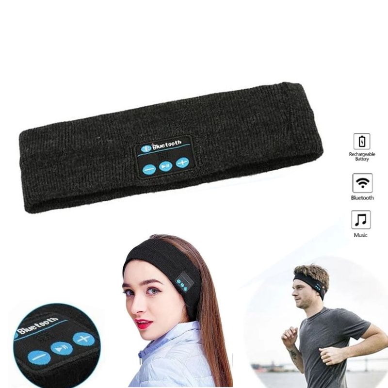 GENERICO - Diadema Deportiva Banda Bluetooth Con Audifonos Ejercicios