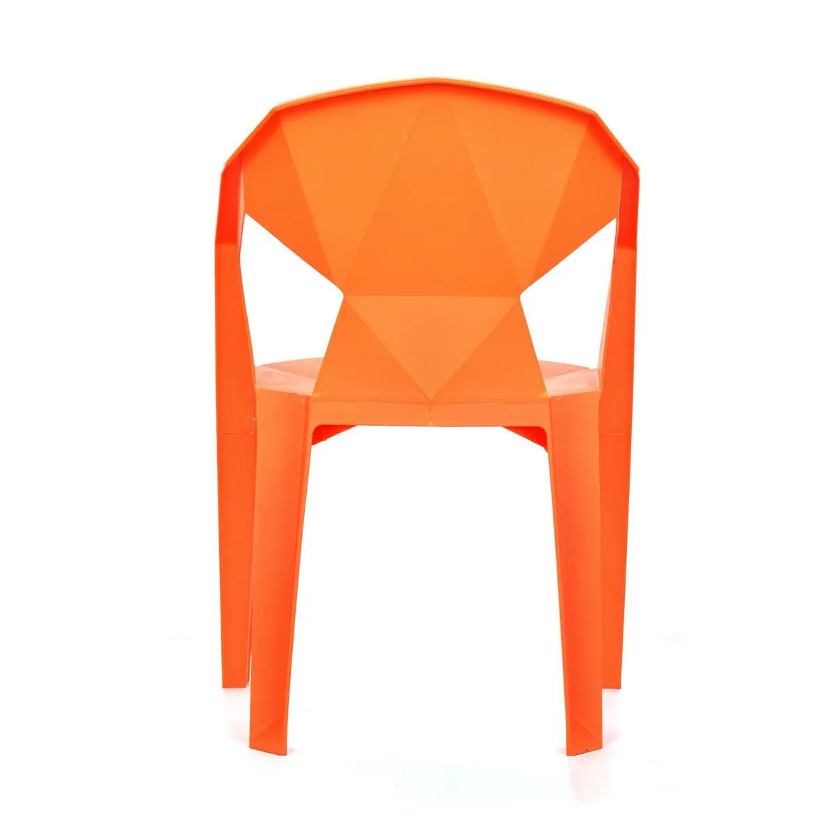 BONNO - Set X 4 Und Silla Diseño River Naranja Bonno