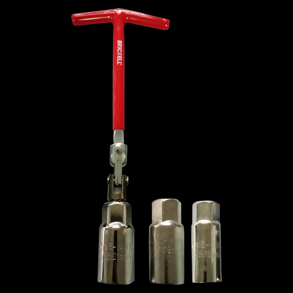 BRICKELL - Llave En T Para Extraer Bujías 16 Mm - 18 Mm - 21 Mm