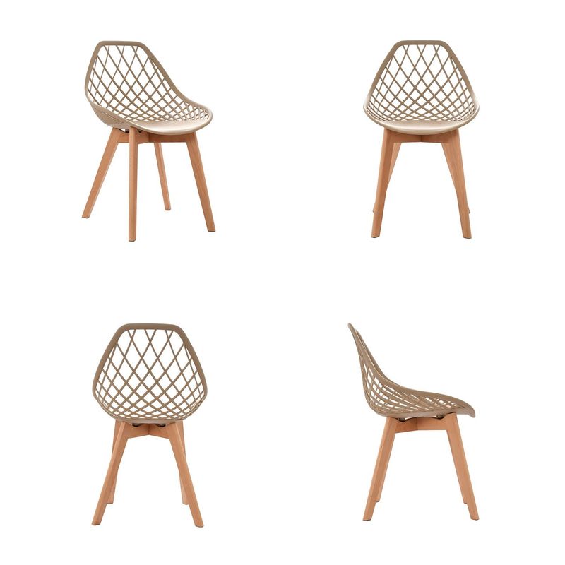 BONNO - Set X 4 Und Silla Diseño Turia Arena Bonno