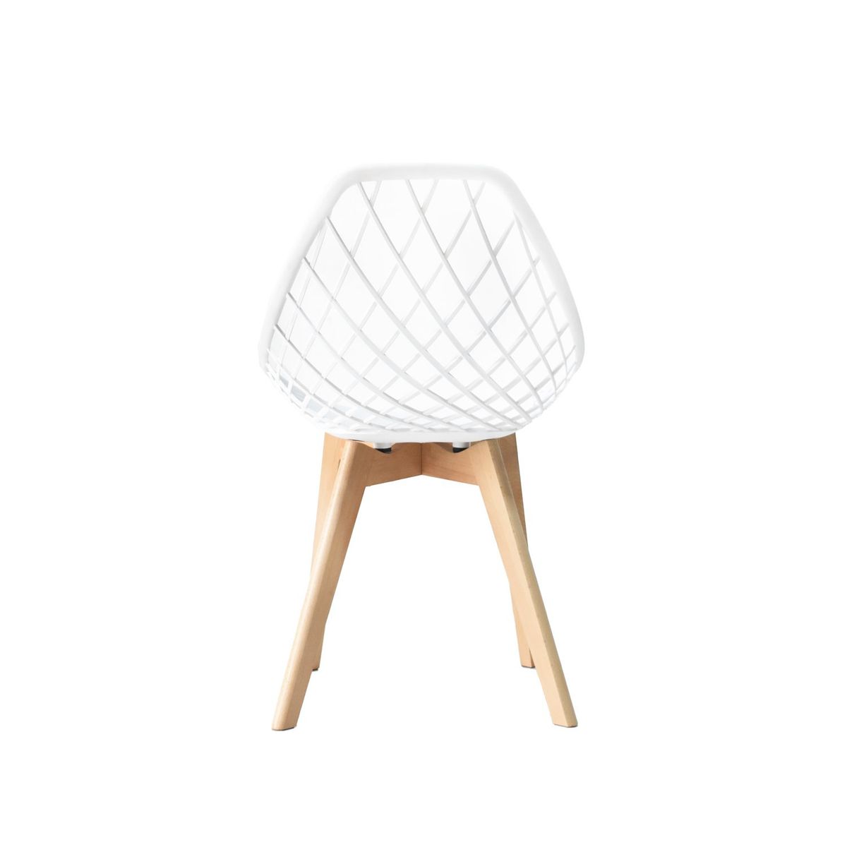 BONNO - Set X 4 Und Silla Diseño Turia Blanco Bonno