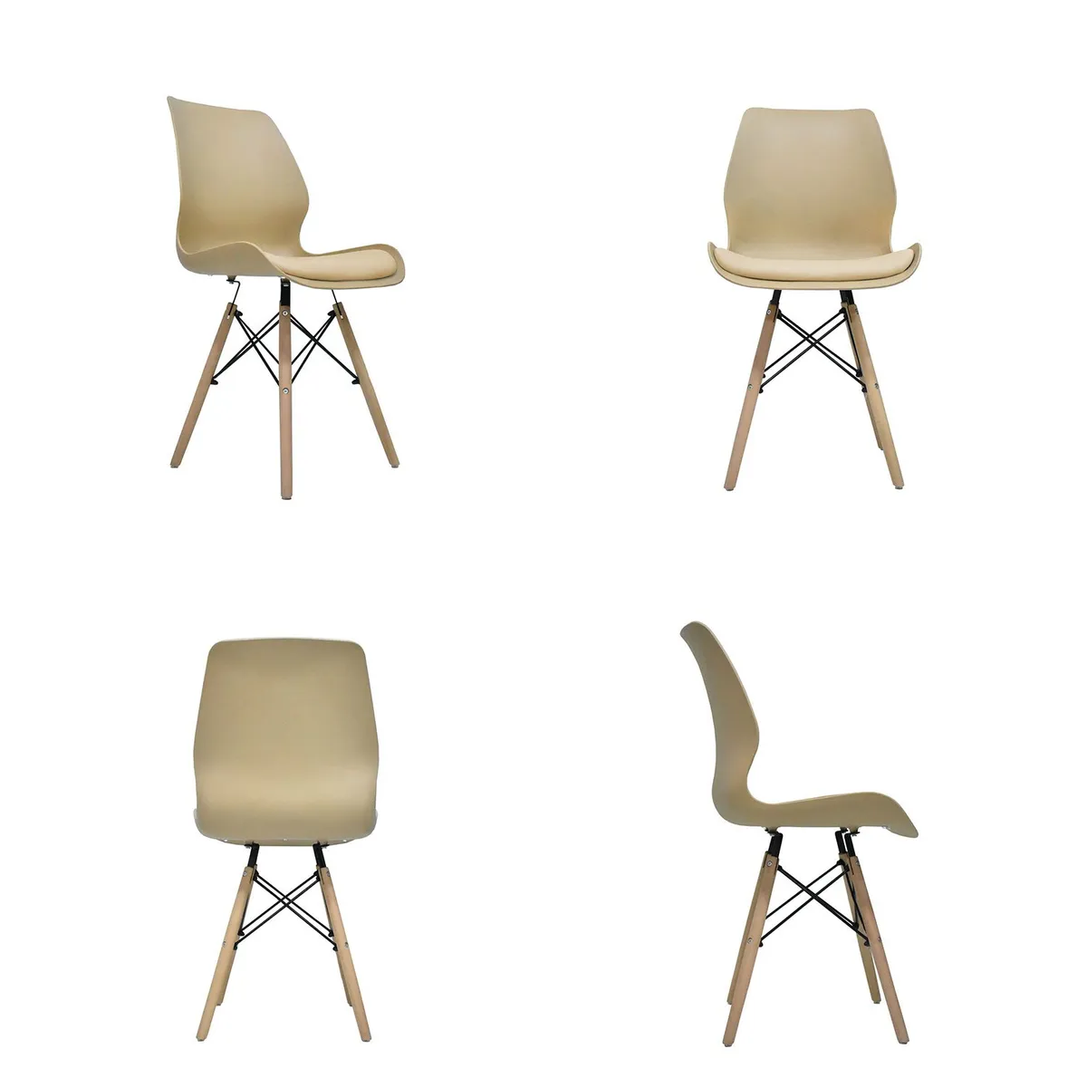 BONNO - Set X 4 Und Silla Diseño Brent Arena Bonno