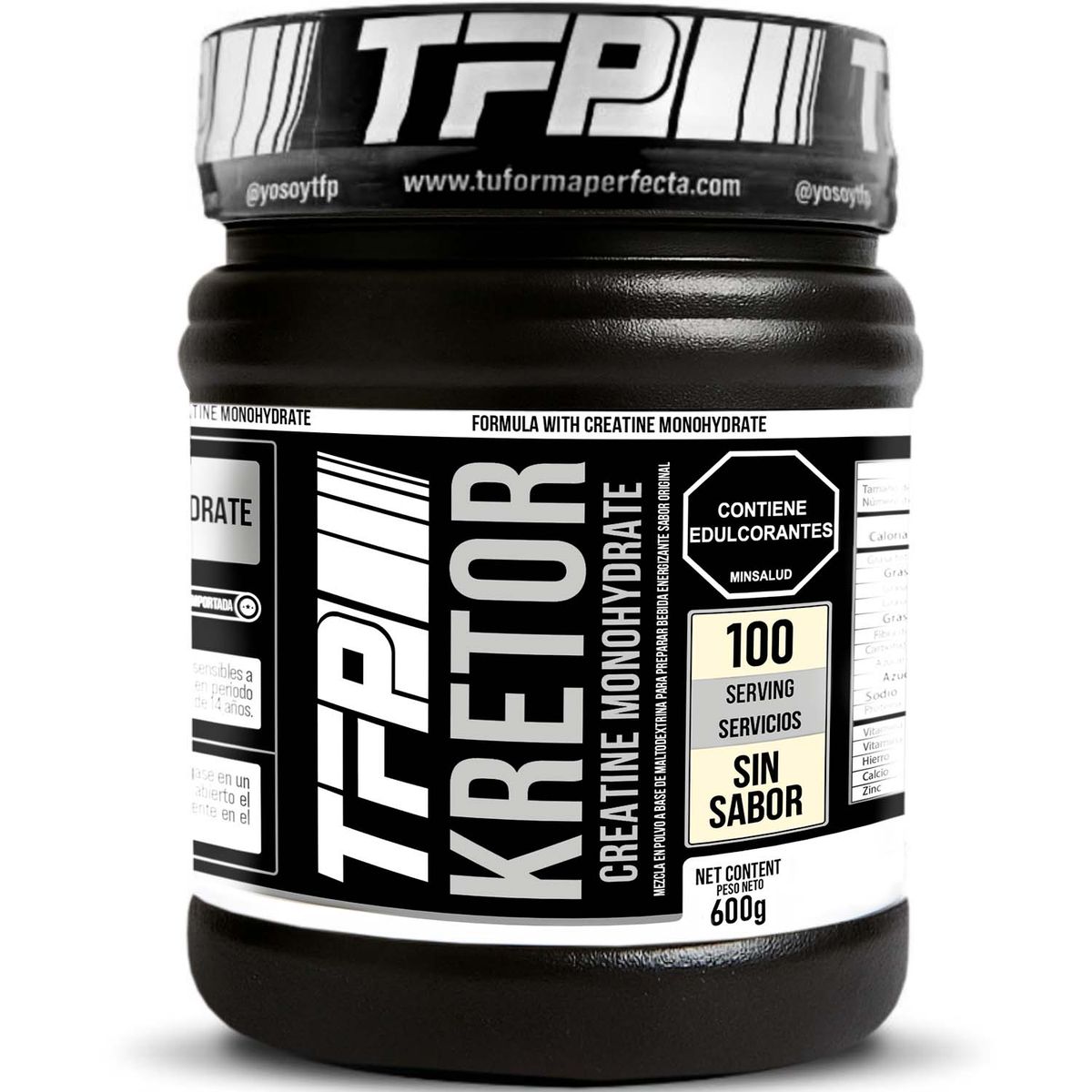 TFP SPORT - TFP Kretor con Creatina 600 Gramos