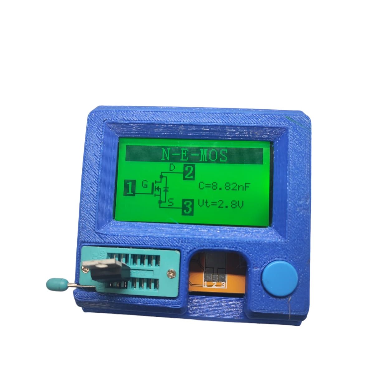 GENERICO - Probador Multicomponentes Esr M328 Tester Lcr-t4 + Caja Plastica