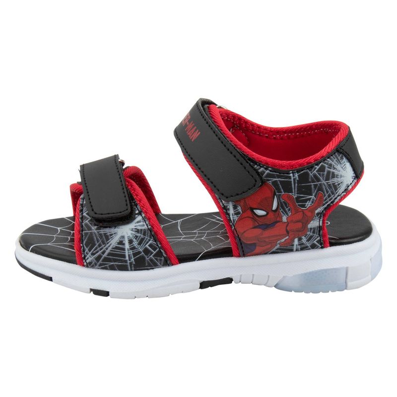 Marvel Spiderman Jongens Lichtgewicht Open Teen Gemakkelijk te Repareren Sport Sandalen Rood, Blauw Rood, 10 UK Child