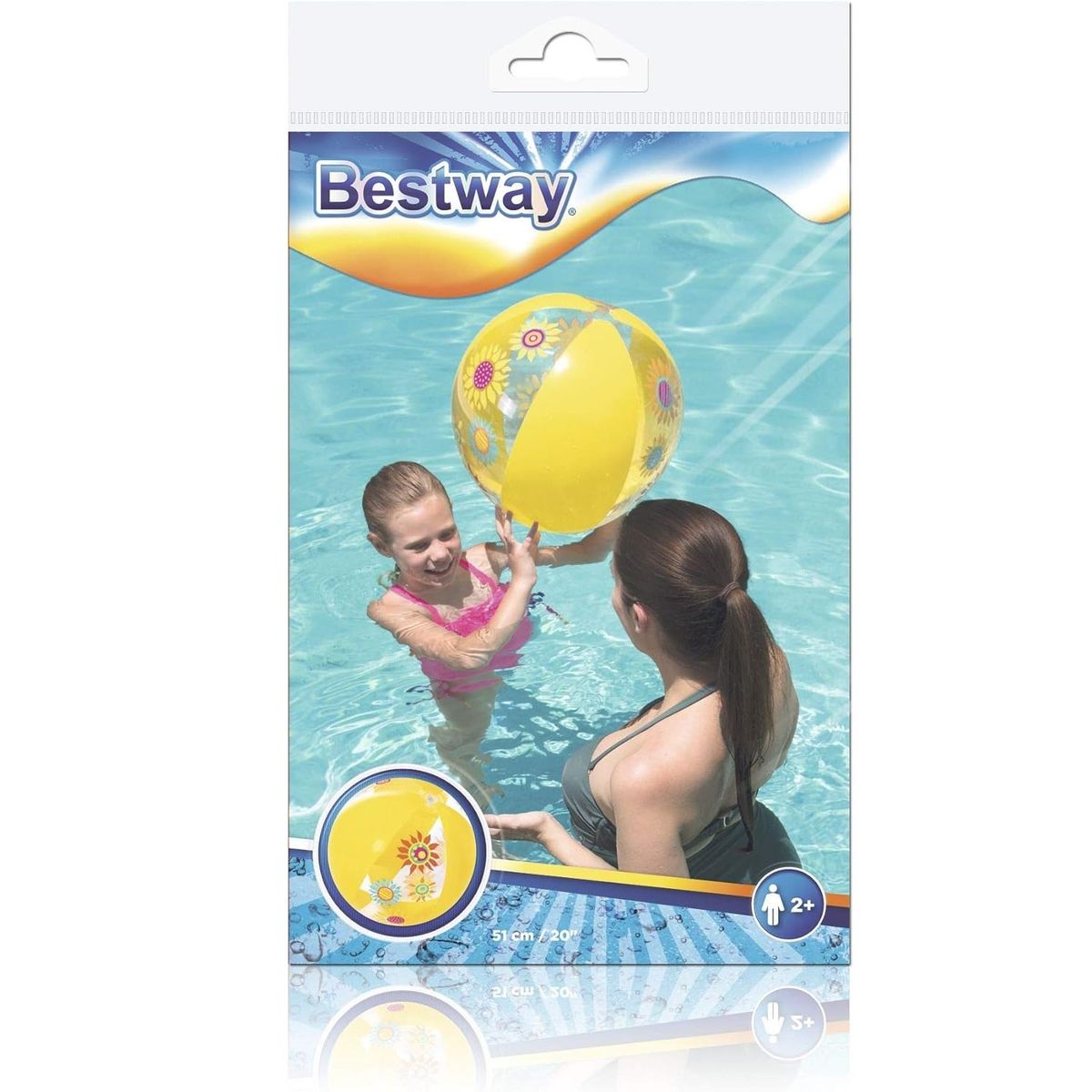 BESTWAY - Pelota Inflable Piscina Juego Multicolor Bestway 31036