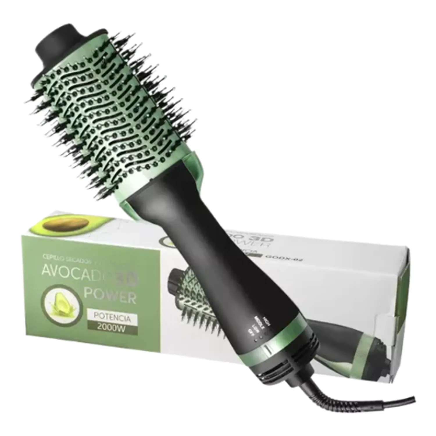 Secador Gama Avocado Cepillo Alisador Gama Gama Avocado Secador