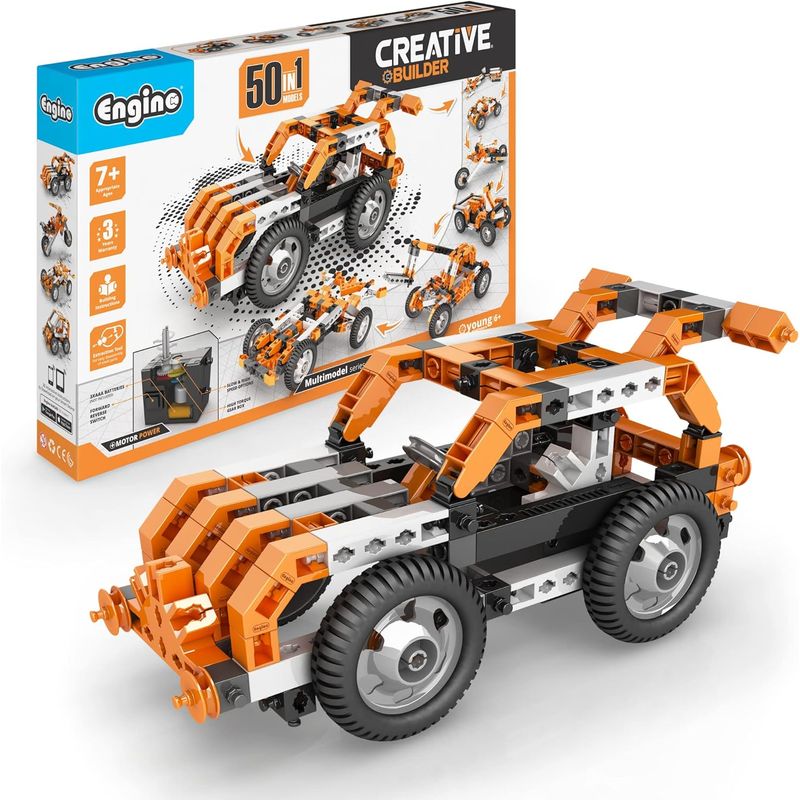 ENGINO - Juego De Construcción Espacial 50 En 1 158 Piezas Para Niños