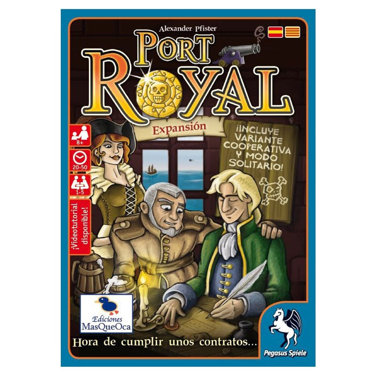 ASMODEE - Port Royal Expansión Hora De Cumplir Unos Contratos