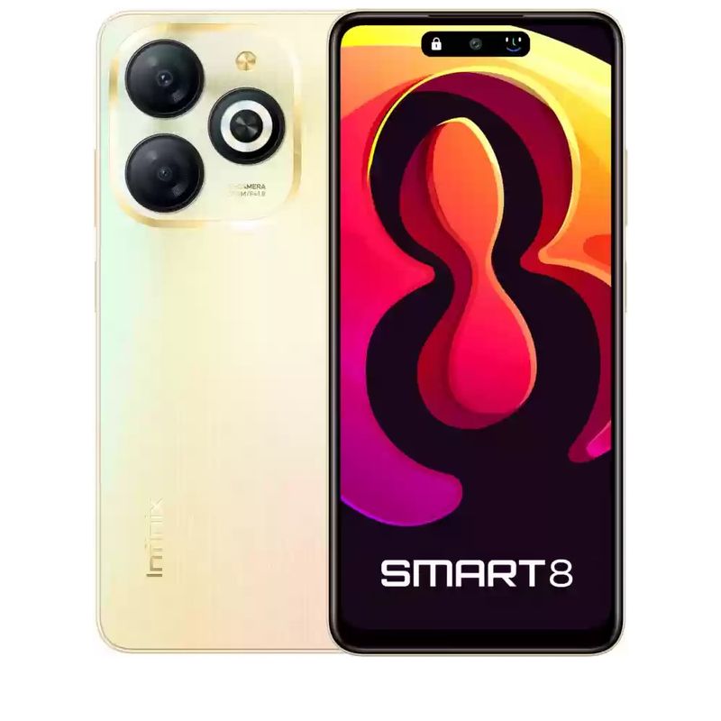 INFINIX - Celular Infinix Smart 8 Pro X6525B 4 Ram + 256GB- Color Dorado