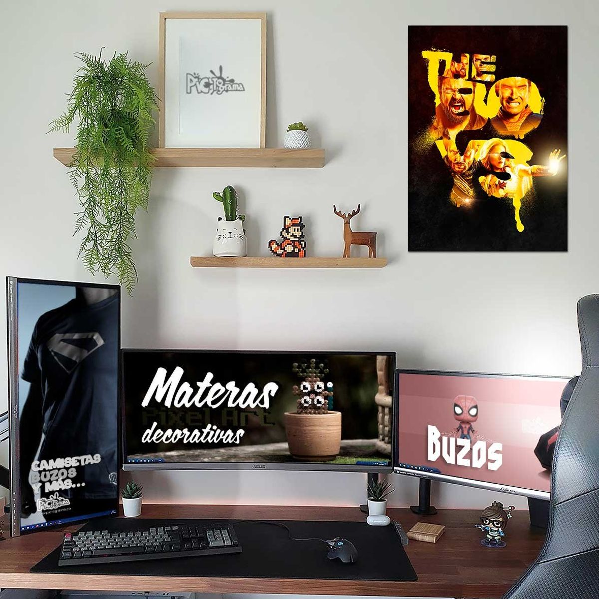 NEW PRINT - Póster The Boys Serie TV Superhéroes Afiche Impresión Fotográfica