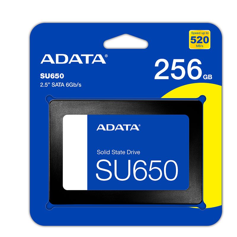 ADATA - DISCO SOLIDO ADATA SU650 - 256GB SATA 25