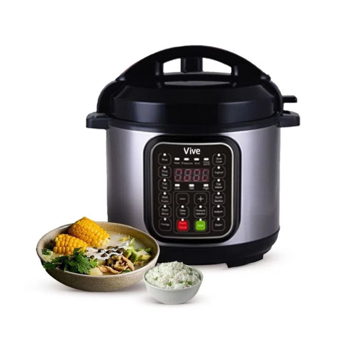 VIVE - Olla a Presión VIVE Eléctrica Multifuncional 4L