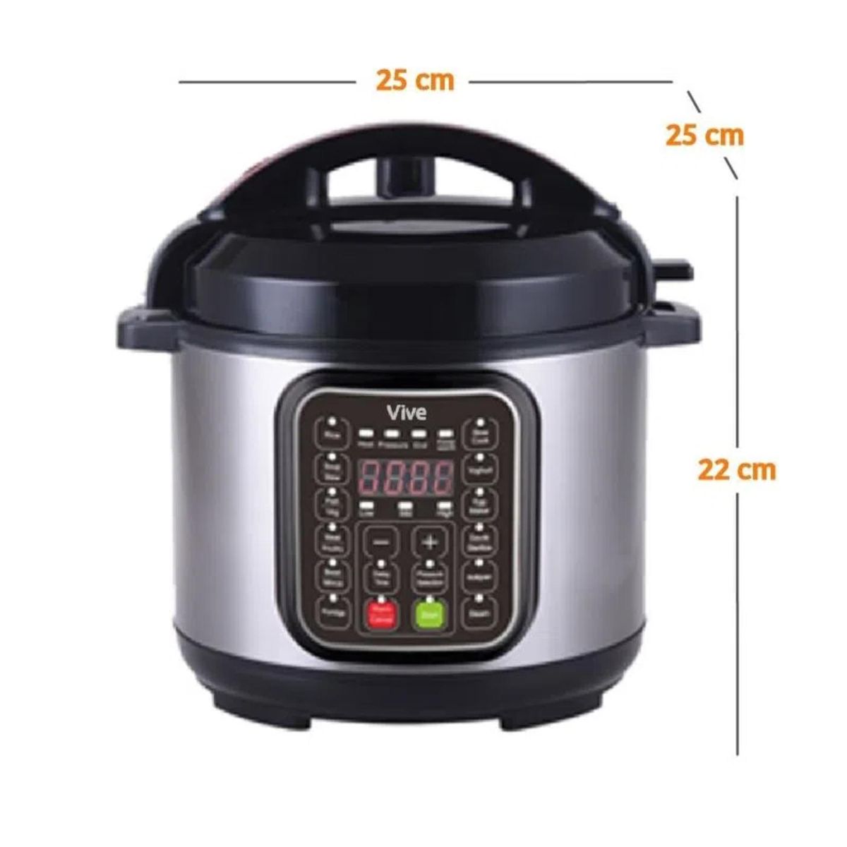 VIVE - Olla a Presión VIVE Eléctrica Multifuncional 4L