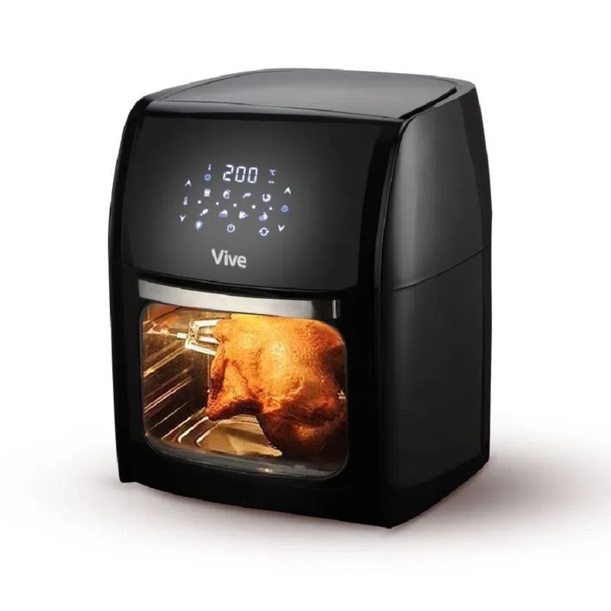 VIVE - Horno Eléctrico de Aire 12L VIVE Negro