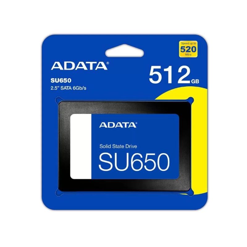 ADATA - DISCO SOLIDO ADATA SU650 - 512GB - SATA 25