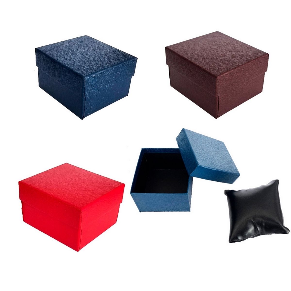 DAYOSHOP - Caja Estuche Reloj O Pulsera Presentación Regalo X 12 Unidad