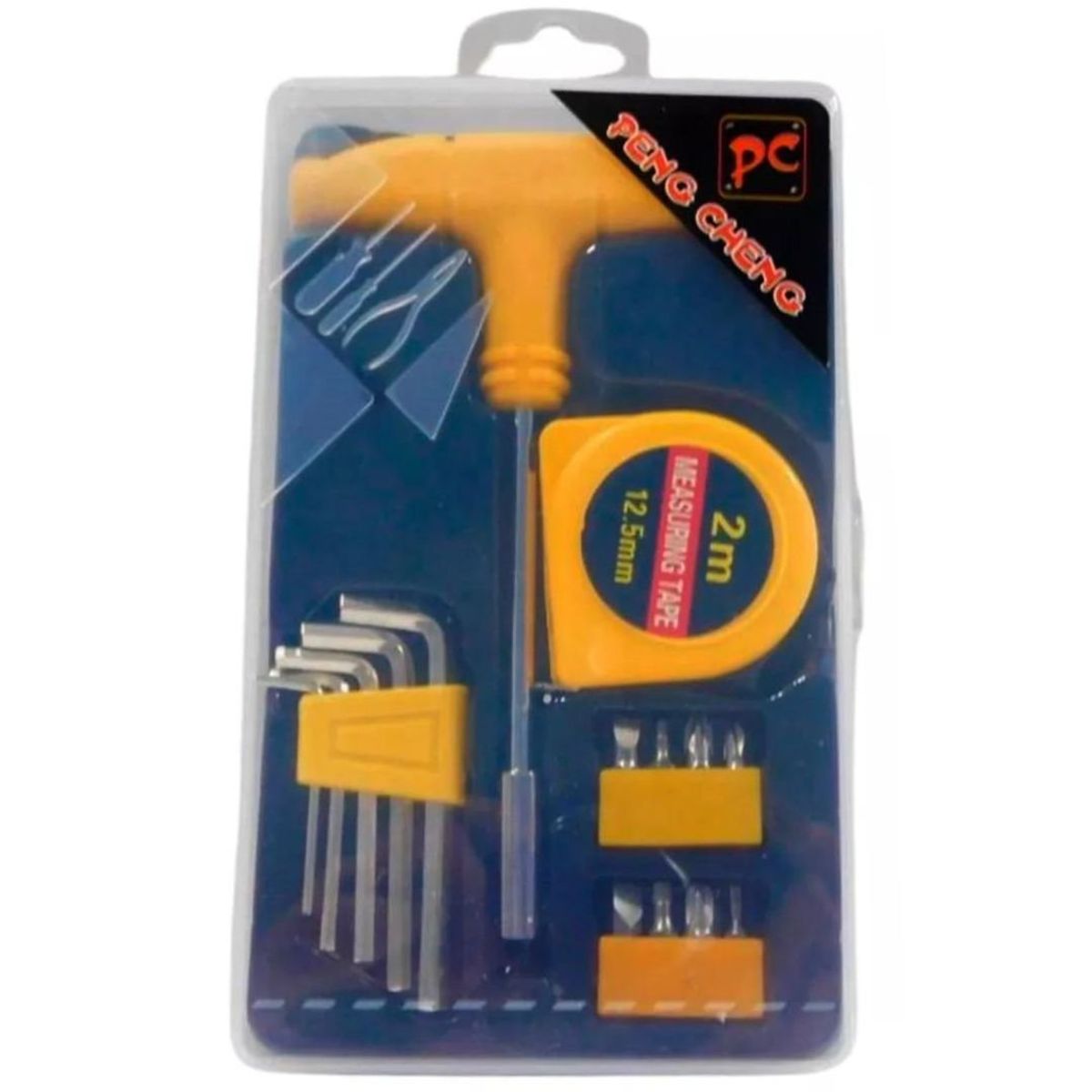 MAZUGI - Herramientas Set 3pc Destornillador Metro Llaves Bristol