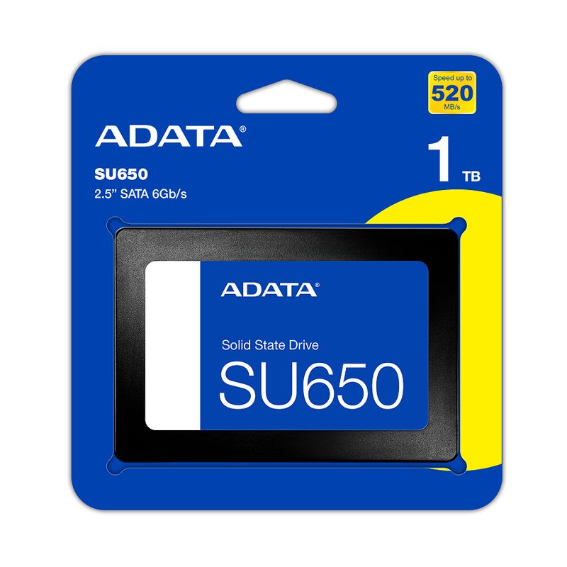 ADATA - DISCO DE ESTADO SOLIDO ADATA SU650 1 TERA SATA 2,5"